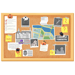4 Set Reißzwecken mit Halloween-Motiv&nbsp;AJEW-FH0003-70