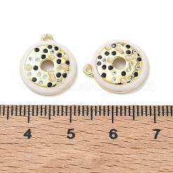 Messing-Anhänger mit Mikropavé-Fassung und Zirkonia in verschiedenen Farben&nbsp;KK-A300-03G