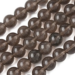 Natürliche Eis Obsidian Perlen Stränge&nbsp;G-P590-A01-8mm-01