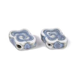 Perles en porcelaine manuelles&nbsp;PORC-Q008-09B
