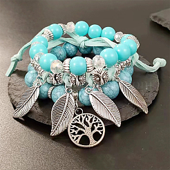 Stretch-Armband aus Kunststoffperlen&nbsp;RT2216