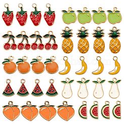 Encantos / colgantes de esmalte de aleación&nbsp;ENAM-SC0001-04