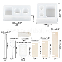DIY-Silikonformen-Kits für Zahnbürstenhalter&nbsp;DIY-OC0003-32