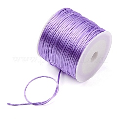 Cordones de cola de rata de satén de nailon de 30 m&nbsp;NWIR-YW0001-04-07