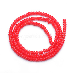 Chapelets de perles en verre opaques&nbsp;GLAA-R200-B08