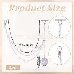 Décorations de pendentifs médaillons en acier inoxydable 316&nbsp;HJEW-ME00137