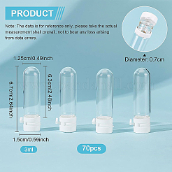 Klare Glasflaschen&nbsp;LS-AJEW-WH0010-07B