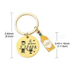 Portachiavi in lega e acciaio inossidabile 201&nbsp;KEYC-YW00102-01
