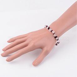 Edelstein-Stretch-Armbänder&nbsp;BJEW-JB02414-02