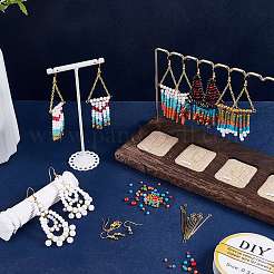 Kit de fabrication de grandes boucles d'oreilles pendantes&nbsp;DIY-SZ0009-19