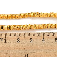 Fili di perline di ematite sintetica non magnetica elettrolitica&nbsp;G-C136-B01