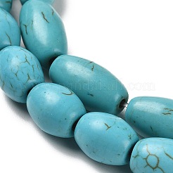 Fili di perline howlite sintetico&nbsp;TURQ-F018-02