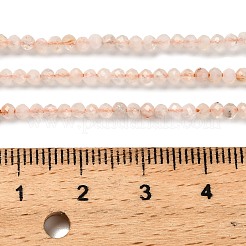 Fili di perle di citrino naturale riscaldate&nbsp;G-RM2025-05A-2mm