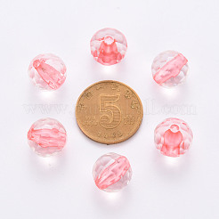 Perles en acrylique transparente&nbsp;TACR-S154-10A-52