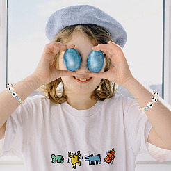 Perles de silicone écologiques de qualité alimentaire&nbsp;FIND-BY0001-21