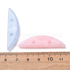Zweifarbige Acrylperlen in Edelsteinoptik&nbsp;AC-CBA7B05-24
