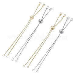 Gestellbeschichtung umweltfreundliche Messingkette Armbandherstellung&nbsp;KK-CJ0001-27