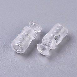 Transparente Federkordelschlösser aus Kunststoff&nbsp;KY-WH0020-15A