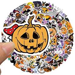 Wasserfeste Aufkleberetiketten aus PVC mit Halloween-Thema&nbsp;HAWE-PW0001-042