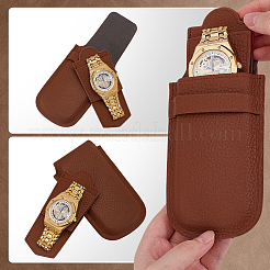 1 Stück Geschenkumschlagtaschen aus Leder für einzelne Uhren&nbsp;ABAG-ME0001-06