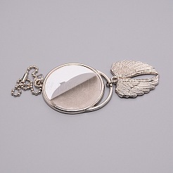 Legierung Anhänger Dekoration Cabochon Einstellungen&nbsp;LS-AJEW-WH0251-46
