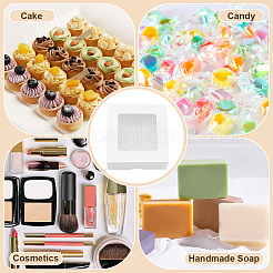 Quadratische Geschenkboxen aus Kraftpapier zur Aufbewahrung&nbsp;CON-WH0095-100B-01
