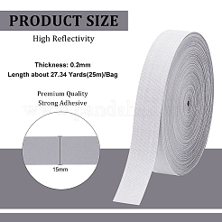 Ruban réfléchissant en polyester de 25 m&nbsp;OCOR-BC0005-13B