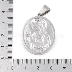 Pendentifs en acier inoxydable 304&nbsp;LS-STAS-M103-01AS-07