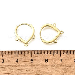 Fornituras de aretes de latón&nbsp;LS-KK-Q035-08G