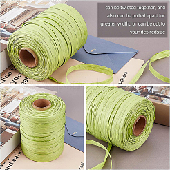1 rouleau de cordons en papier raphia pour la fabrication de bijoux DIY&nbsp;OCOR-BC0001-54E