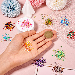1000pcs 10 Farben handgemachte Bunte Malerei-Perlen&nbsp;LAMP-TA0001-29