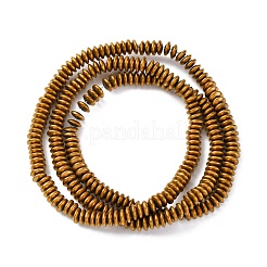 Électrolytique perles d'hématite non magnétique brins&nbsp;G-P571-B01-01D