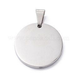 Ciondoli in acciaio inox 304&nbsp;STAS-Z027-05P
