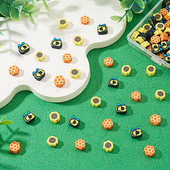 90 g handgefertigte Perlen aus Polymer-Ton&nbsp;CLAY-TA0002-06