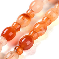 Chapelets de perles d'agate naturelle&nbsp;G-H024-E01-01