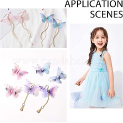 Ornamenti in tessuto organza con ali di farfalla&nbsp;FIND-NB0001-20