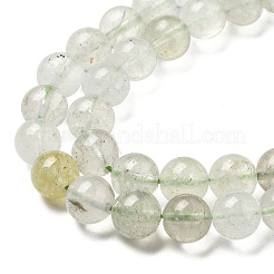 Brins de perles de béryl vert naturel&nbsp;G-F787-01-8mm