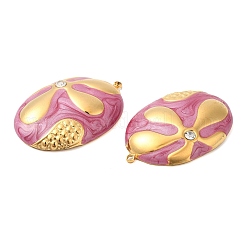 304 Edelstahl-Emaille-Anhänger&nbsp;STAS-E040-10G-04