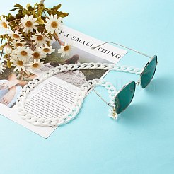 Chaînes de lunettes de chaîne de gourmette acrylique&nbsp;AJEW-EH00371