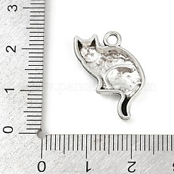 Pendentifs en alliage de style tibétain&nbsp;PALLOY-P310-01C-AS