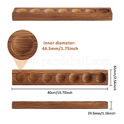 Holzkerzenhalter&nbsp;WOOD-WH0030-84