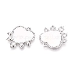 Cabochon pendenti in acciaio inossidabile 304&nbsp;STAS-T067-05P