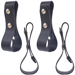 4 porta frusta in similpelle&nbsp;AJEW-GF0014-47