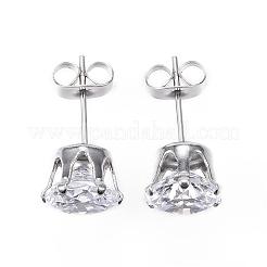 Ohrstecker aus 304 Edelstahl&nbsp;EJEW-F053-D