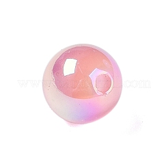 Perline acriliche con placcatura iridescente arcobaleno&nbsp;LS-FIND-B077-01B