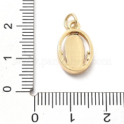 Placcatura a cremagliera in ottone con pendenti in zirconi cubici&nbsp;KK-Q017-06D-G
