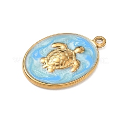 Pendentifs en acier inoxydable 304 émaillés&nbsp;SA-CBA6BE2-03G