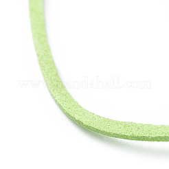 Cavo di collana in pelle scamosciata del faux&nbsp;NCOR-R025-M