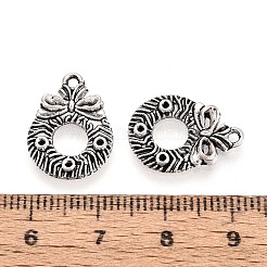 Pendentifs en alliage de style tibétain&nbsp;TIBEP-T053-01AS