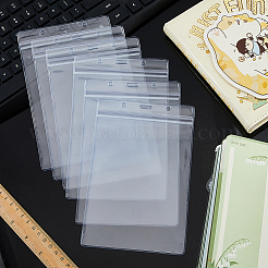 Porte-cartes de visite transparents en PVC&nbsp;AJEW-WH0485-34A